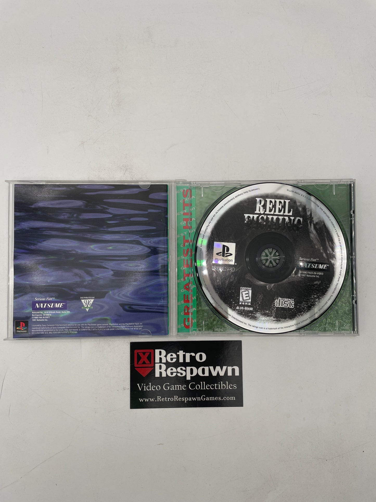 Reel Fishing - Playstation (Complete)