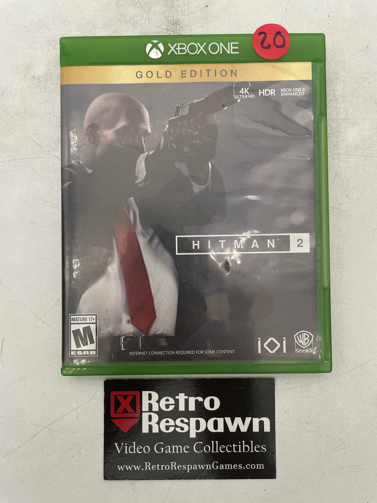 Hitman 2 [Gold Edition] - Xbox One (Complete)