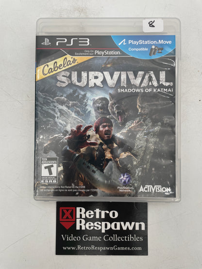 Cabela's Survival: Shadows Of Katmai - Playstation 3 (Complete)