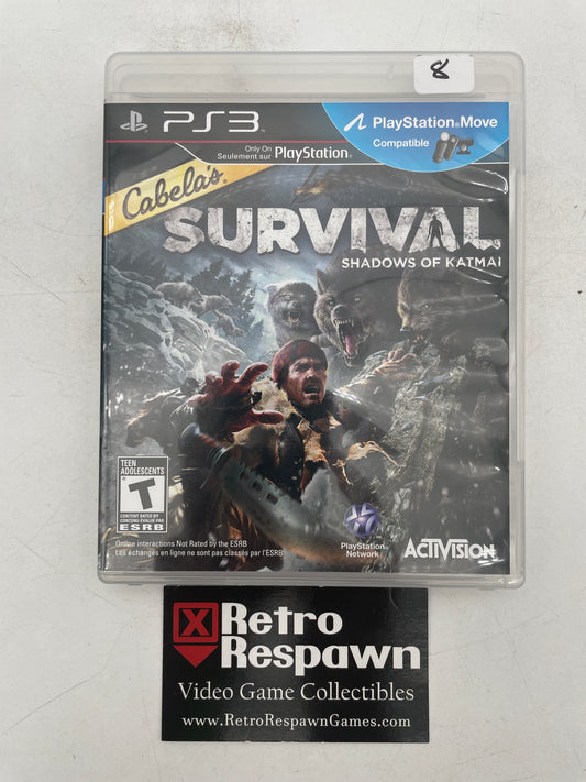 Cabela's Survival: Shadows Of Katmai - Playstation 3 (Complete)
