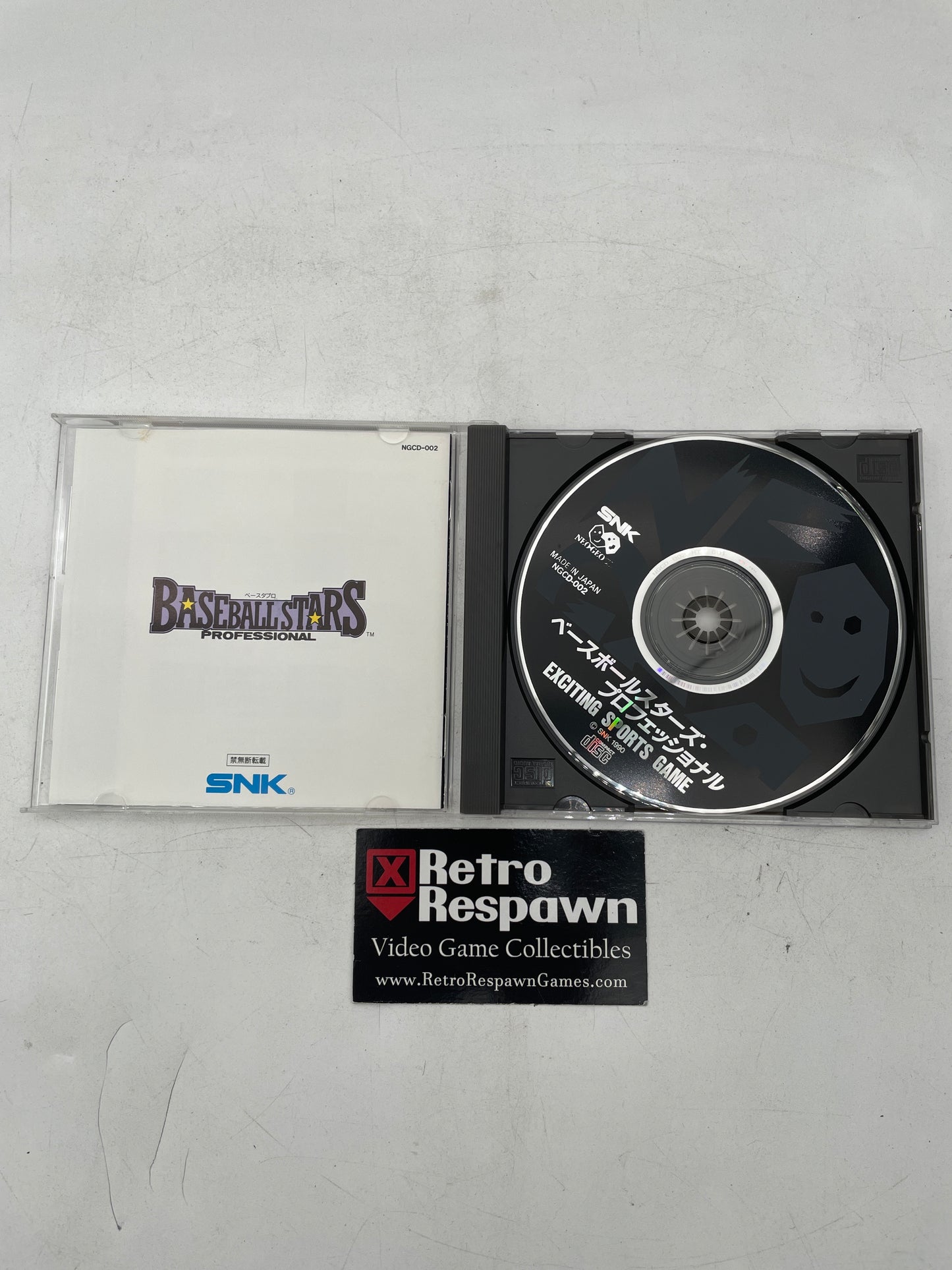 Baseball Stars Professional - JP Neo Geo CD (Complete)
