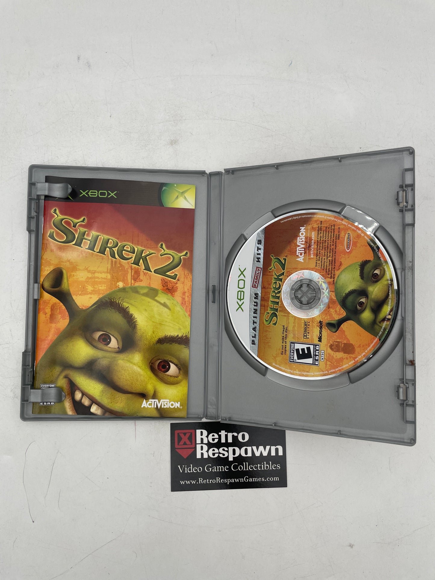 Shrek 2 [Platinum Hits] - Xbox (Complete)