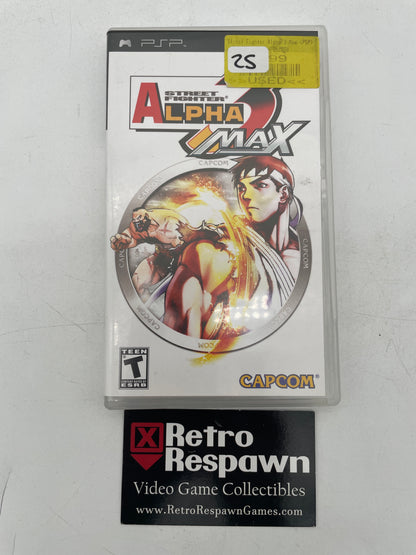 Street Fighter Alpha 3 Max - PSP (Complete)