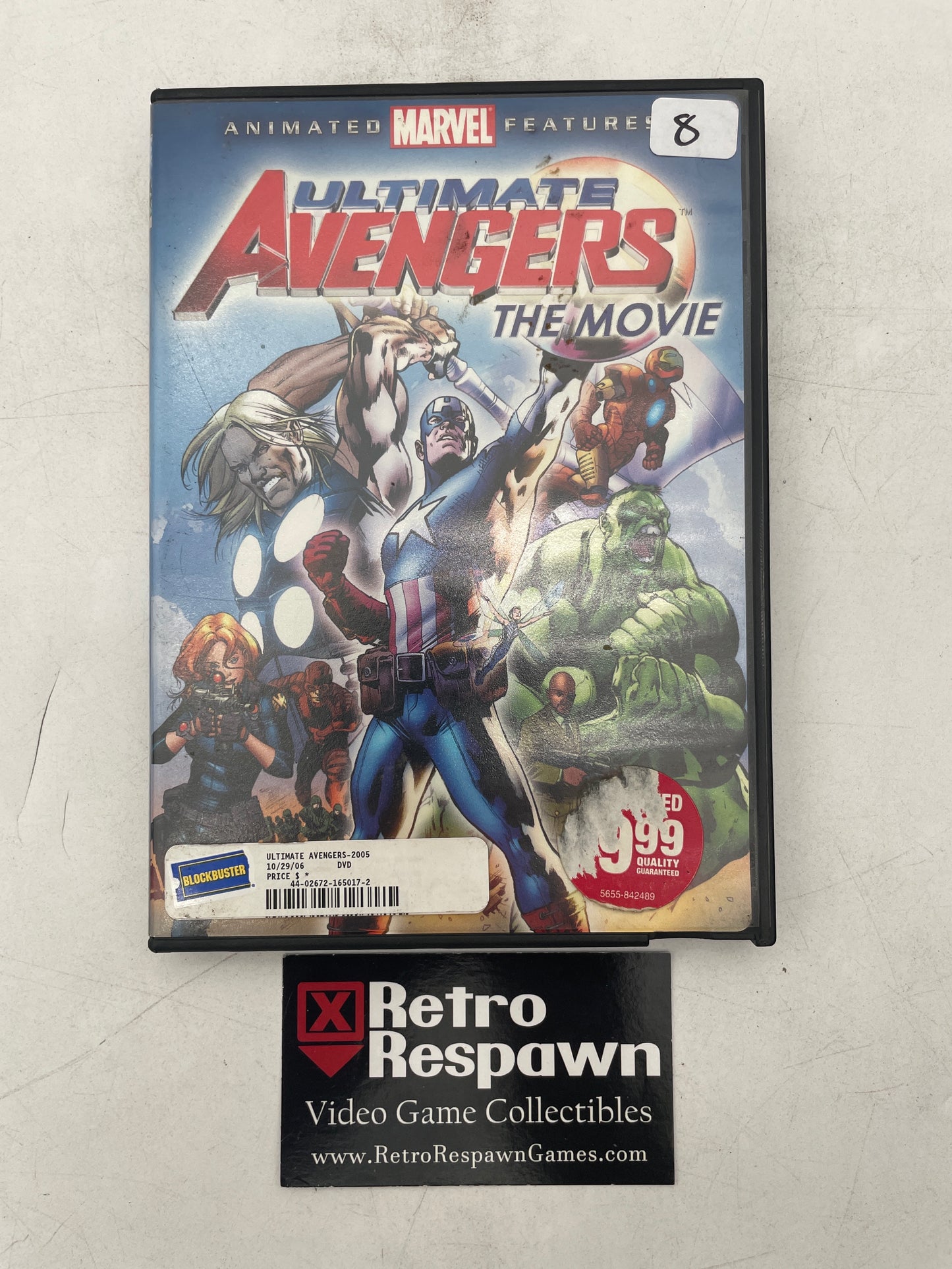 Ultimate Avengers The Movie - DVD (Used)