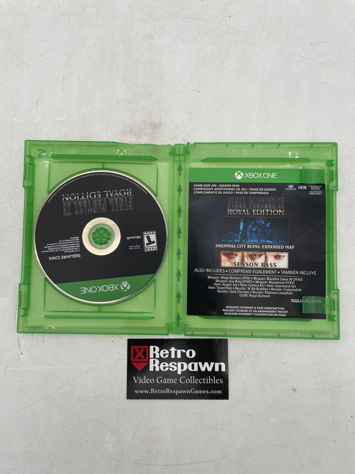 Final Fantasy XV [Royal Edition] - Xbox One (Complete)