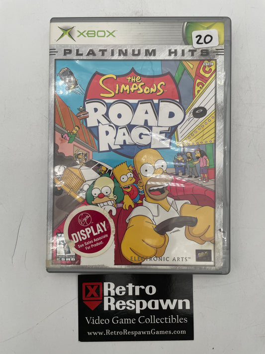 The Simpsons Road Rage [Platinum Hits] - Xbox (Complete)