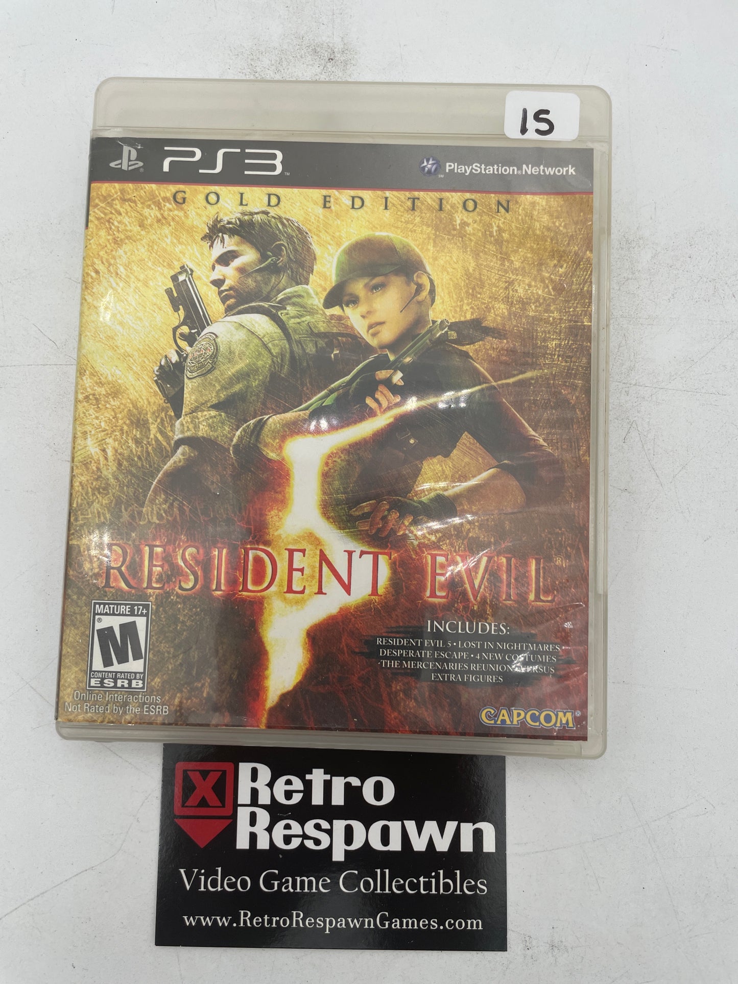 Resident Evil 5 [Gold Edition] - Playstation 3 (Complete)