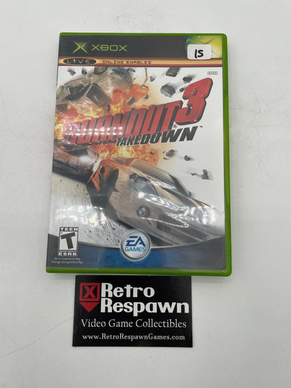 Burnout 3 Takedown - Xbox (Complete)