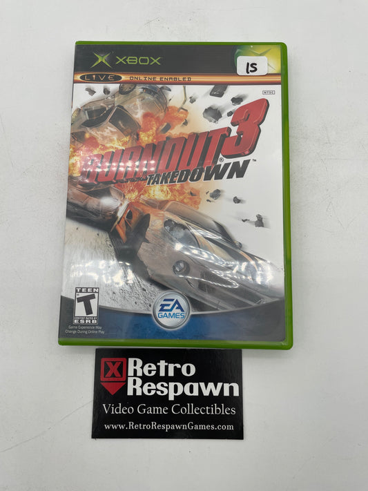 Burnout 3 Takedown - Xbox (Complete)