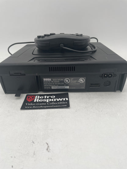 Sega Saturn Console - Sega Saturn (Console, Third Party Controller and all wires)