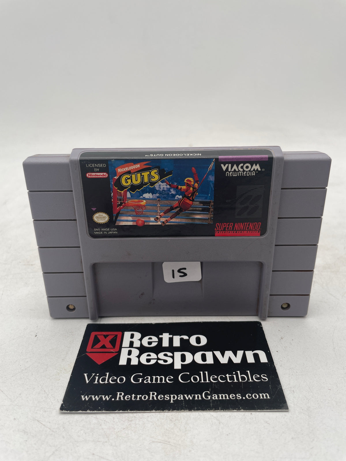 Nickelodeon GUTS - Super Nintendo (Game Only)