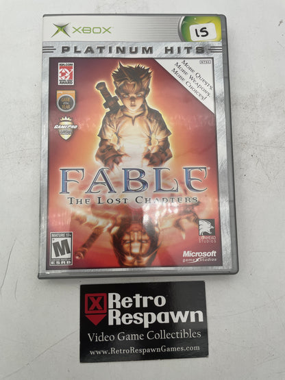 Fable The Lost Chapters [Platinum Hits] - Xbox (Complete)