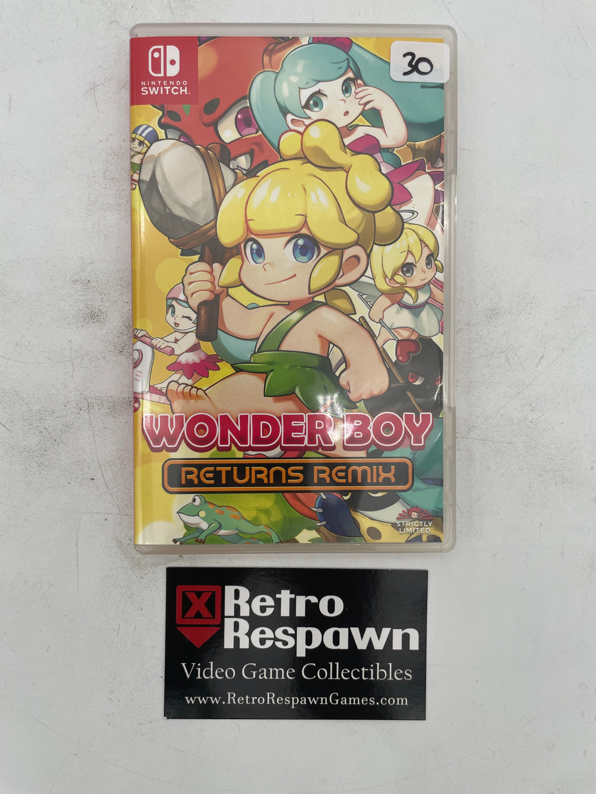 Wonder Boy Returns Remix - Nintendo Switch (Complete)