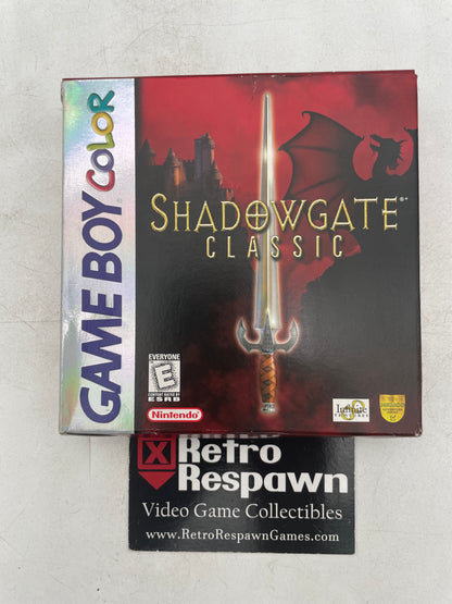Shadowgate Classic - GameBoy Color (Complete)