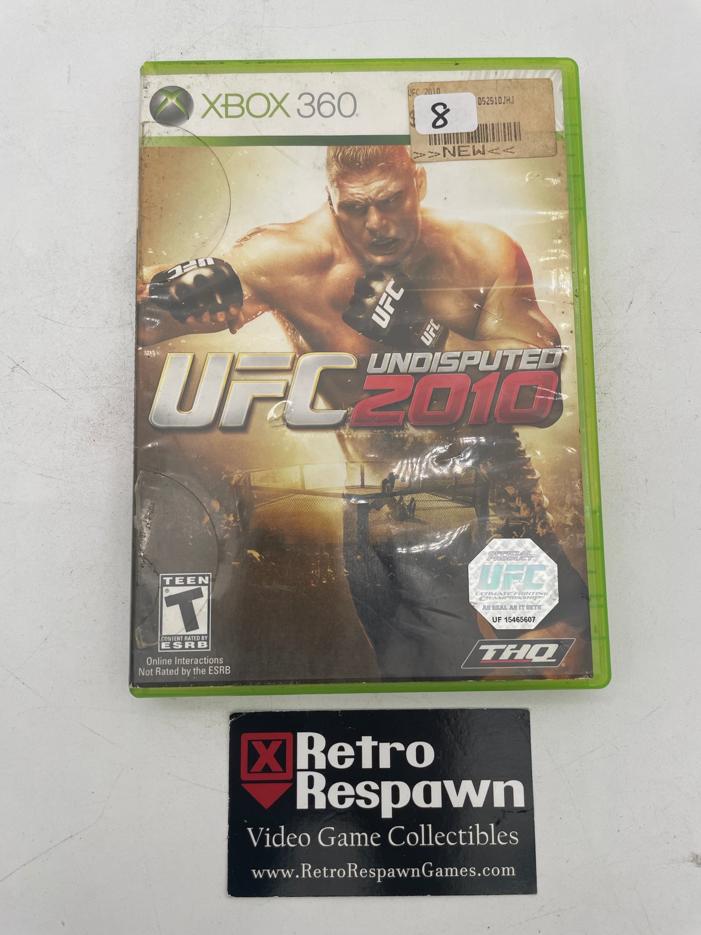 UFC Undisputed 2010 - Xbox 360 (Missing Manual)