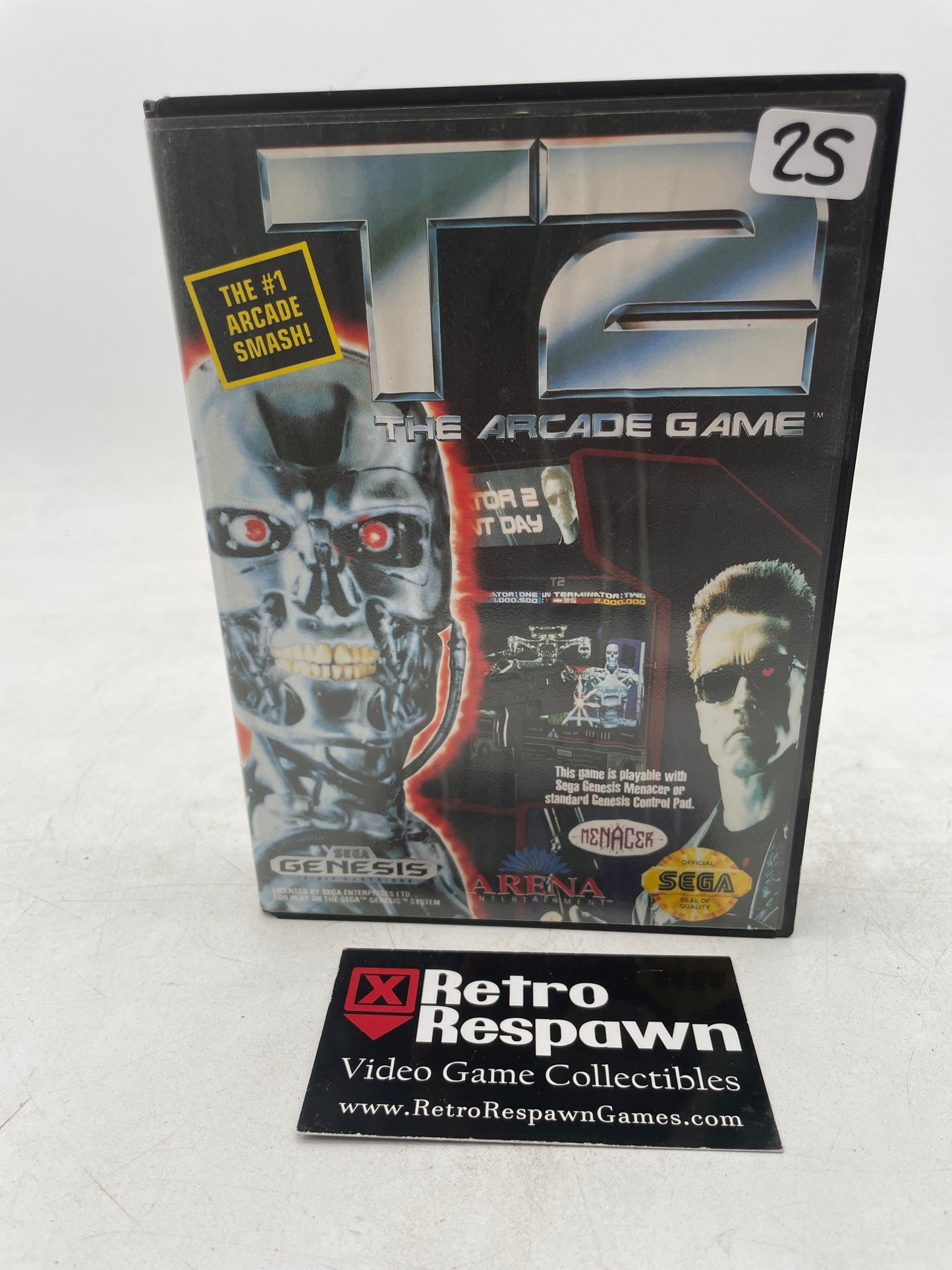 T2 The Arcade Game - Sega Genesis (Complete)