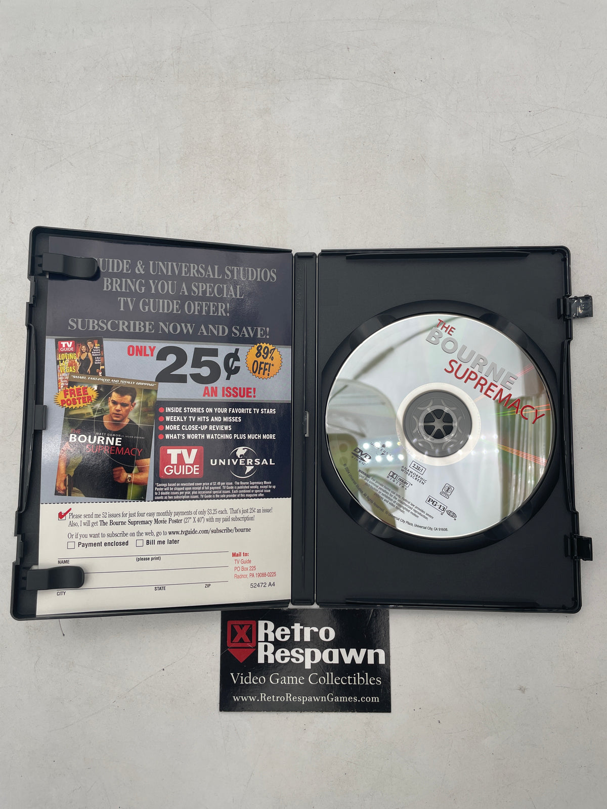 The Bourne Supremacy - DVD (Complete)