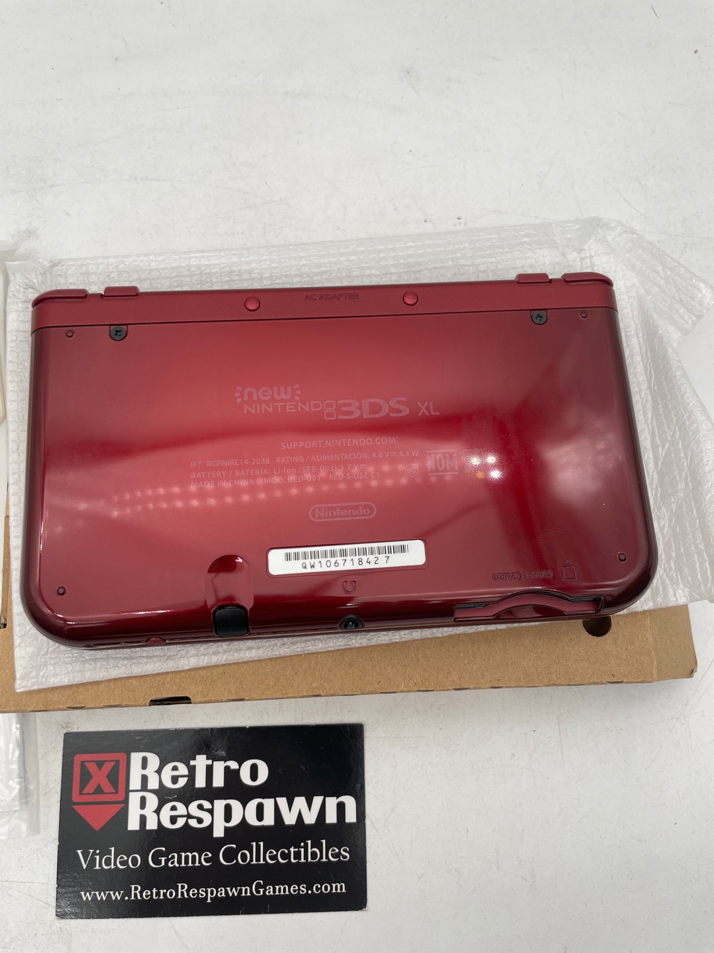 New Nintendo 3DS XL Red - Nintendo 3DS (Complete)