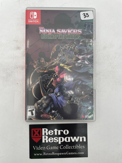 Ninja Saviors: Return of the Warriors - Nintendo Switch (Complete)