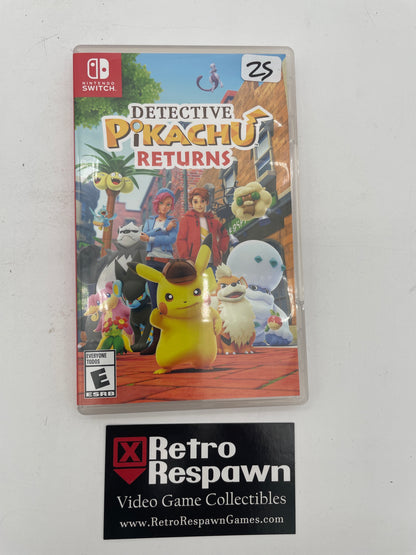 Detective Pikachu Returns - Nintendo Switch (Complete)