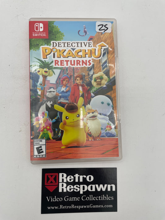 Detective Pikachu Returns - Nintendo Switch (Complete)