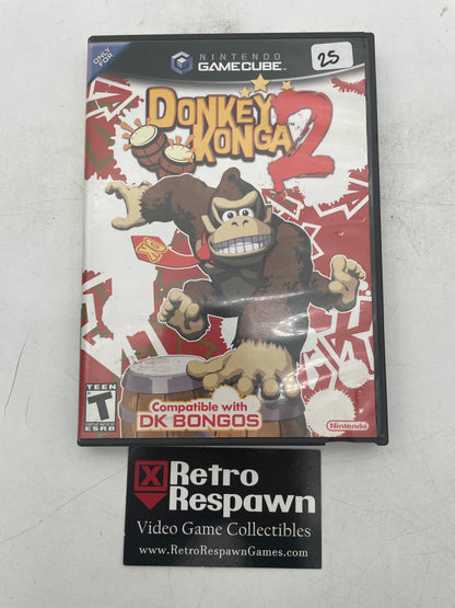 Donkey Konga 2 - Gamecube (Complete)