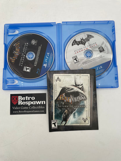 Batman: Return to Arkham - Playstation 4 (Missing Manual)
