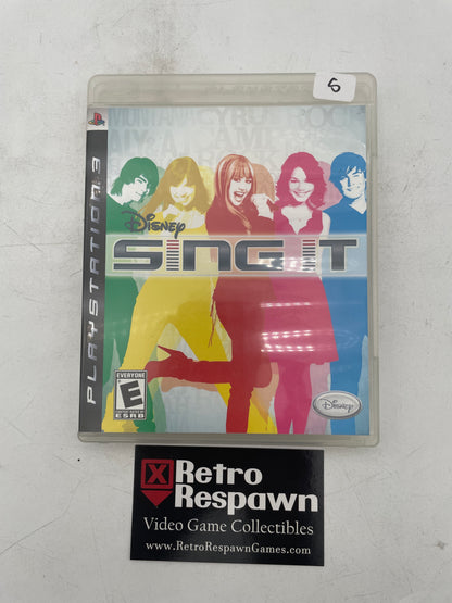 Disney Sing It - Playstation 3 (Complete)