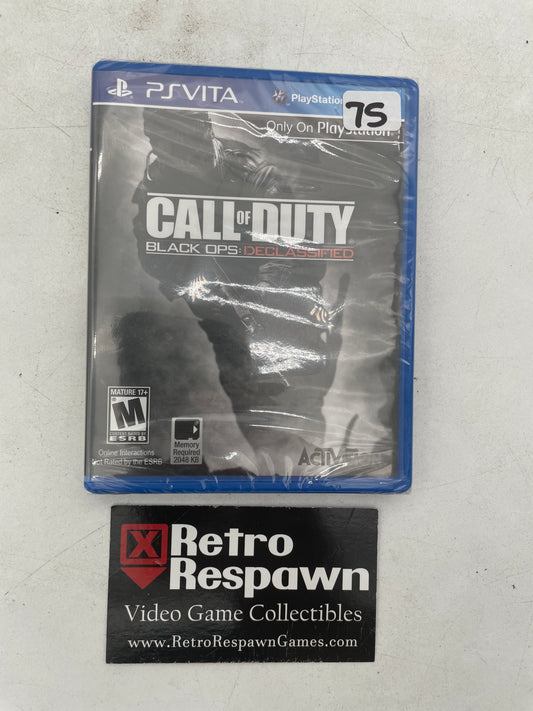 Call of Duty Black Ops Declassified - Playstation Vita (Sealed)