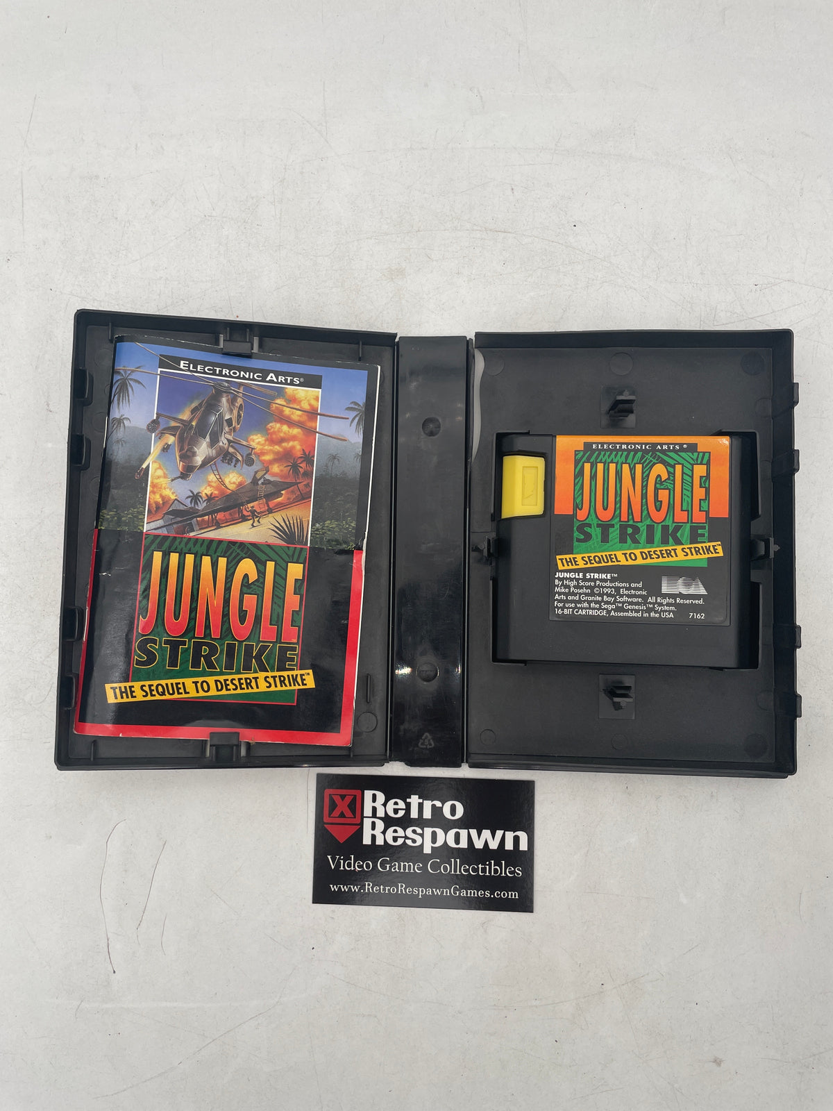 Jungle Strike - Sega Genesis (Complete)