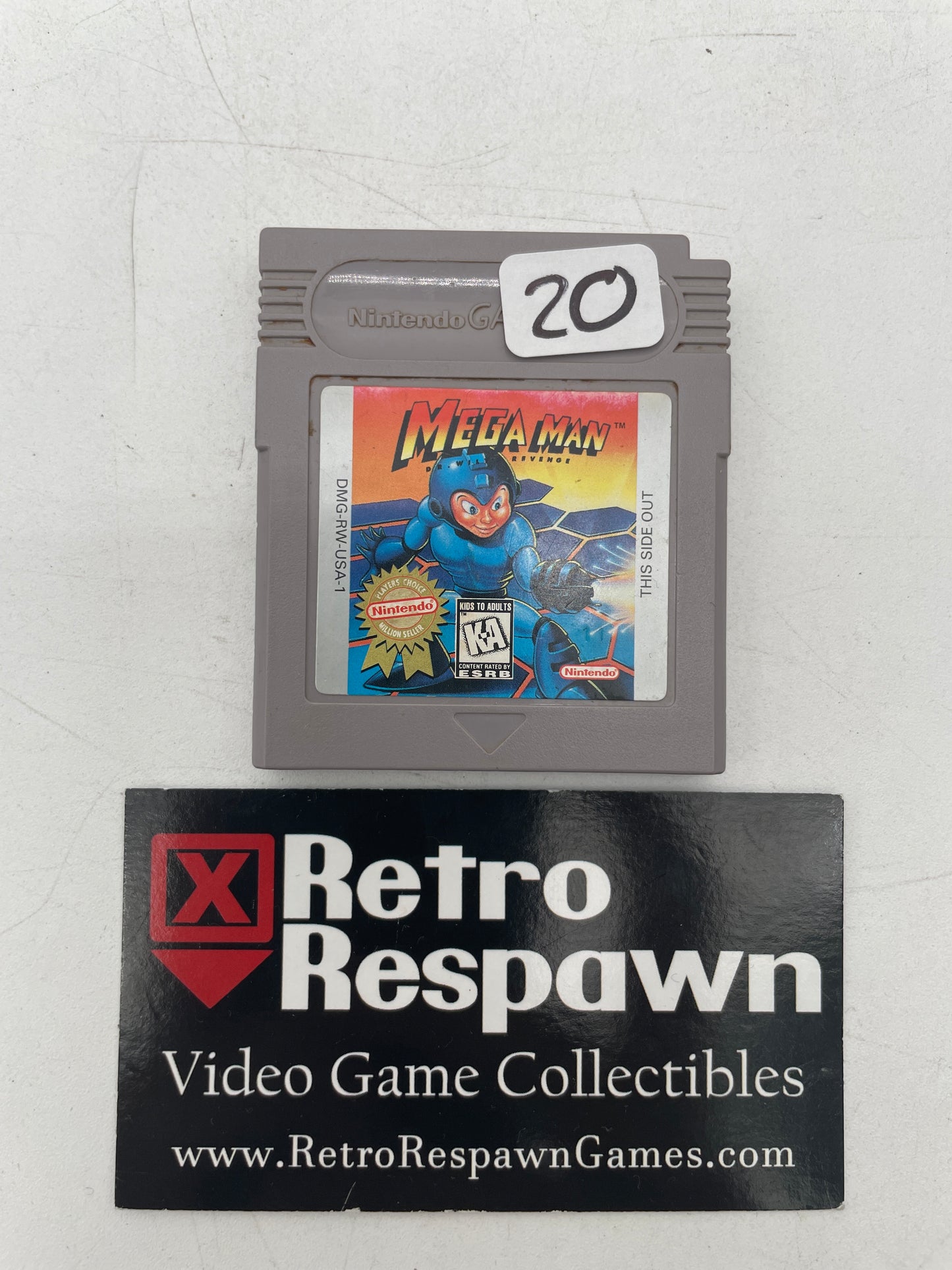 Mega Man: Dr Wily's Revenge - GameBoy (Game Only)
