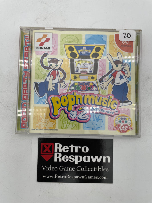 Pop'n Music 2 - JP Sega Dreamcast (Complete)
