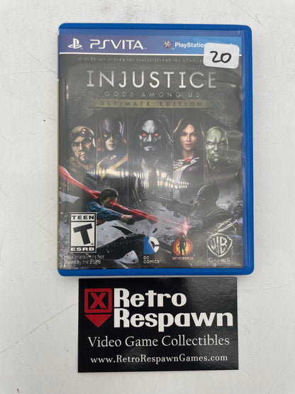 Injustice: Gods Among Us Ultimate Edition - Playstation Vita (Complete)