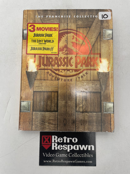 Jurassic Park The Franchise Collection Adventure Pack - DVD (Complete)