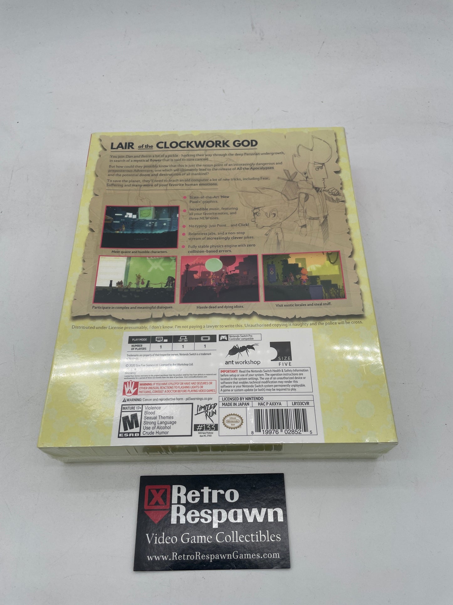 Lair of the Clockwork God [Collector's Edition] - Nintendo Switch (Sealed)