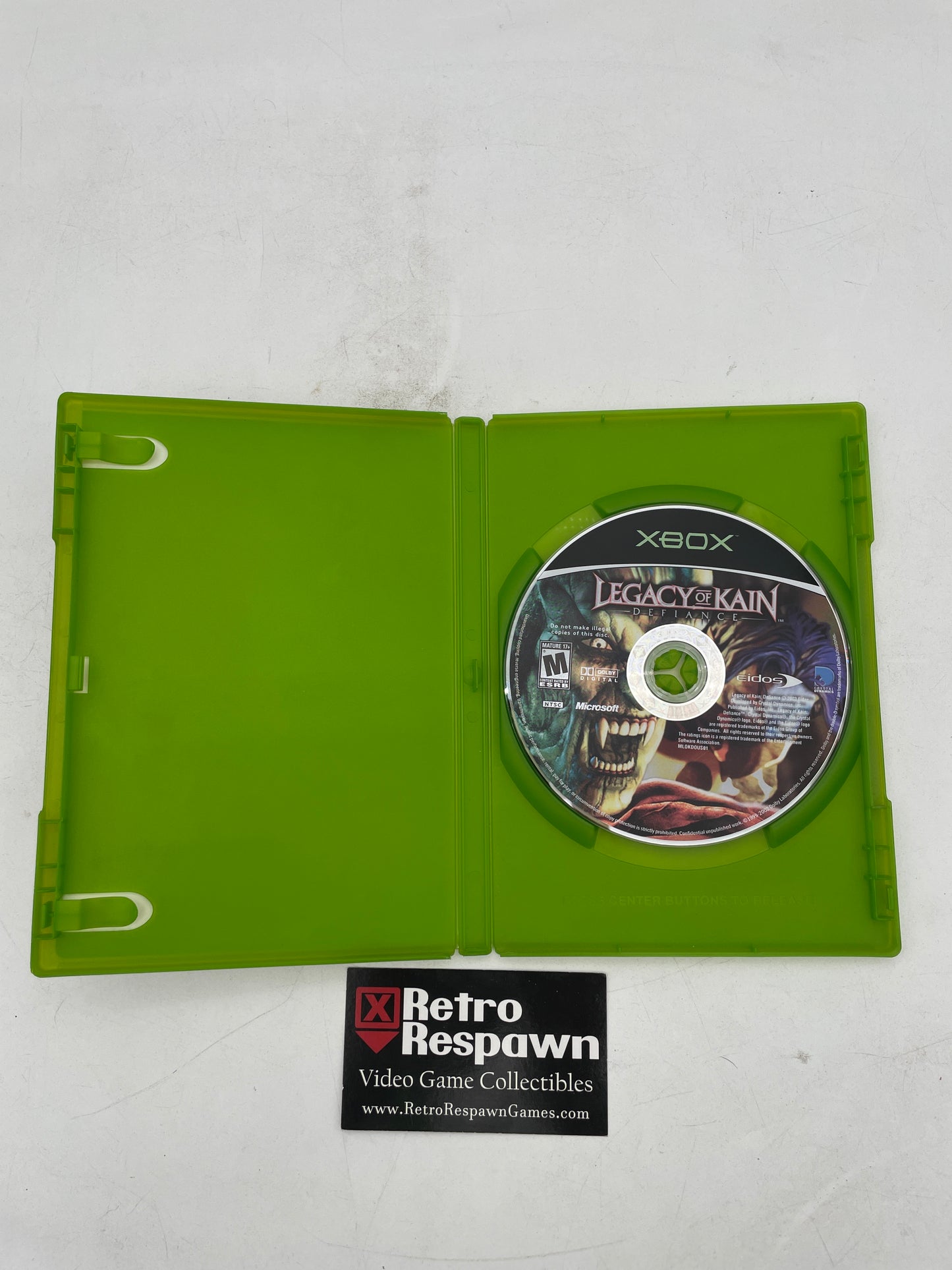 Legacy of Kain Defiance - Xbox (Missing Manual)