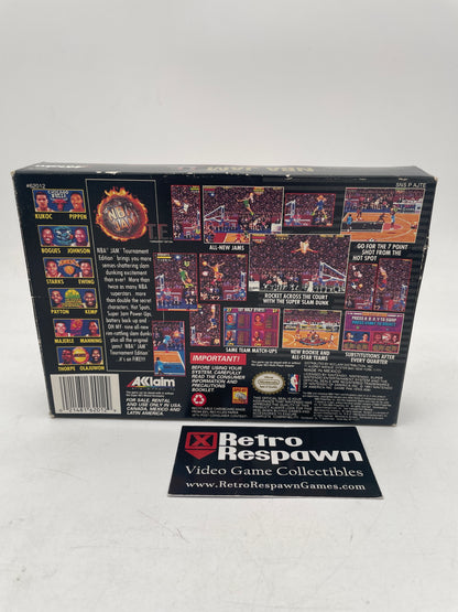 NBA Jam Tournament Edition - Super Nintendo (Complete)