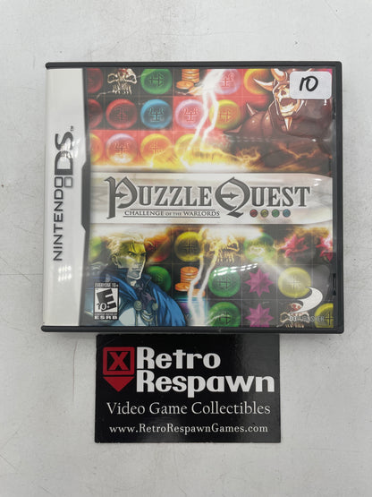 Puzzle Quest Challenge of the Warlords - Nintendo DS (Complete)
