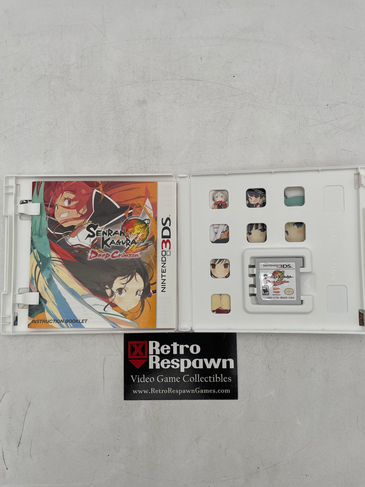 Senran Kagura 2: Deep Crimson - Nintendo 3DS (Complete)