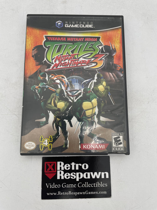 Teenage Mutant Ninja Turtles 3 Mutant Nightmare - Gamecube (Missing Manual)