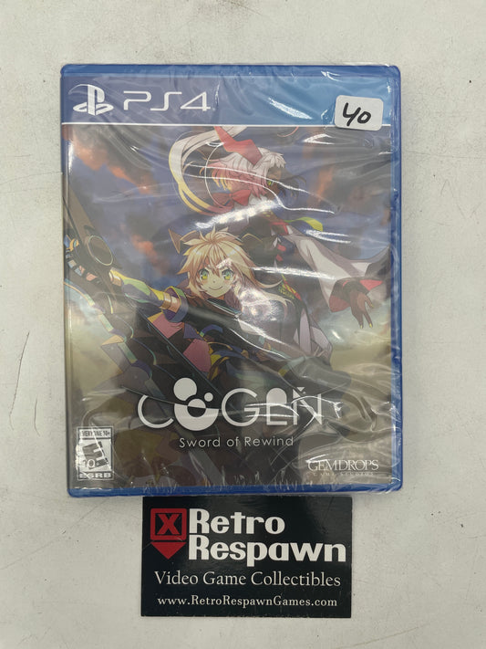 COGEN: Sword Of Rewind - Playstation 4 (Sealed)