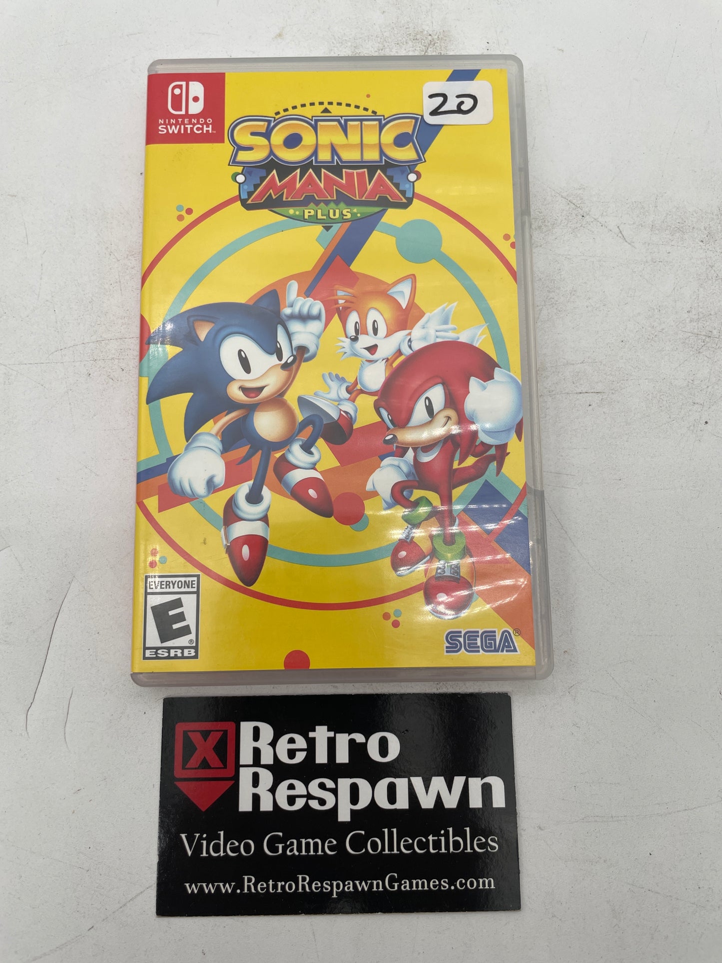 Sonic Mania Plus - Nintendo Switch (Complete)
