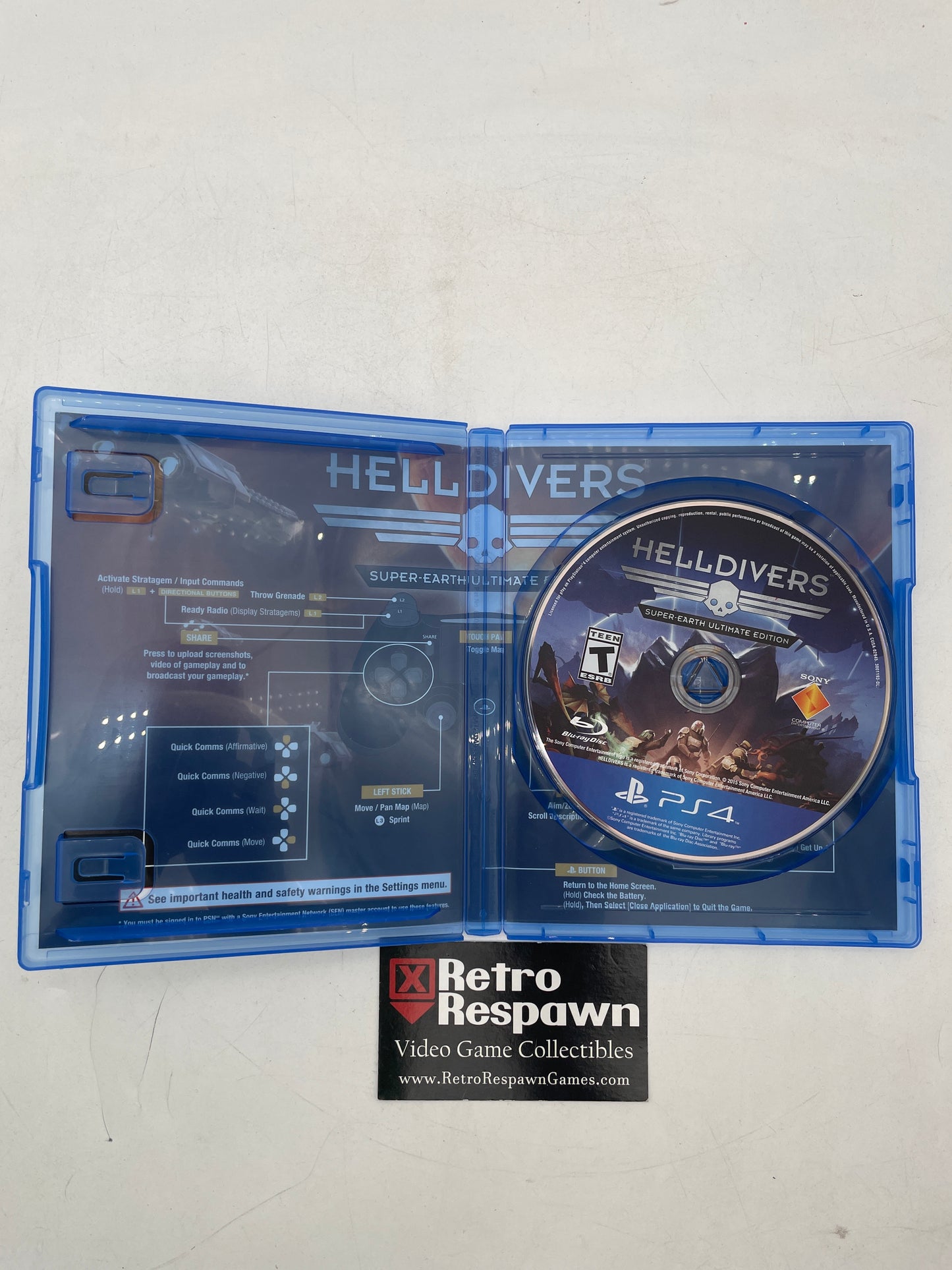 Helldivers: Super-Earth Ultimate Edition - Playstation 4 (Complete)