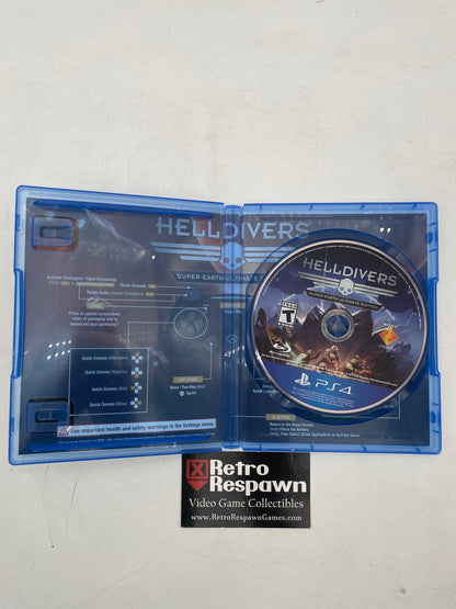 Helldivers: Super-Earth Ultimate Edition - Playstation 4 (Complete)