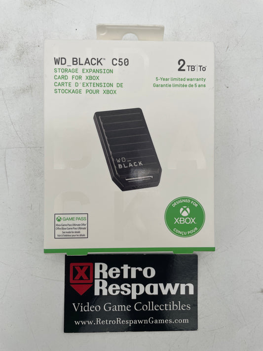 WD_Black C50 2TB Storage Expansion Card - Xbox Series X/S (Sealed)