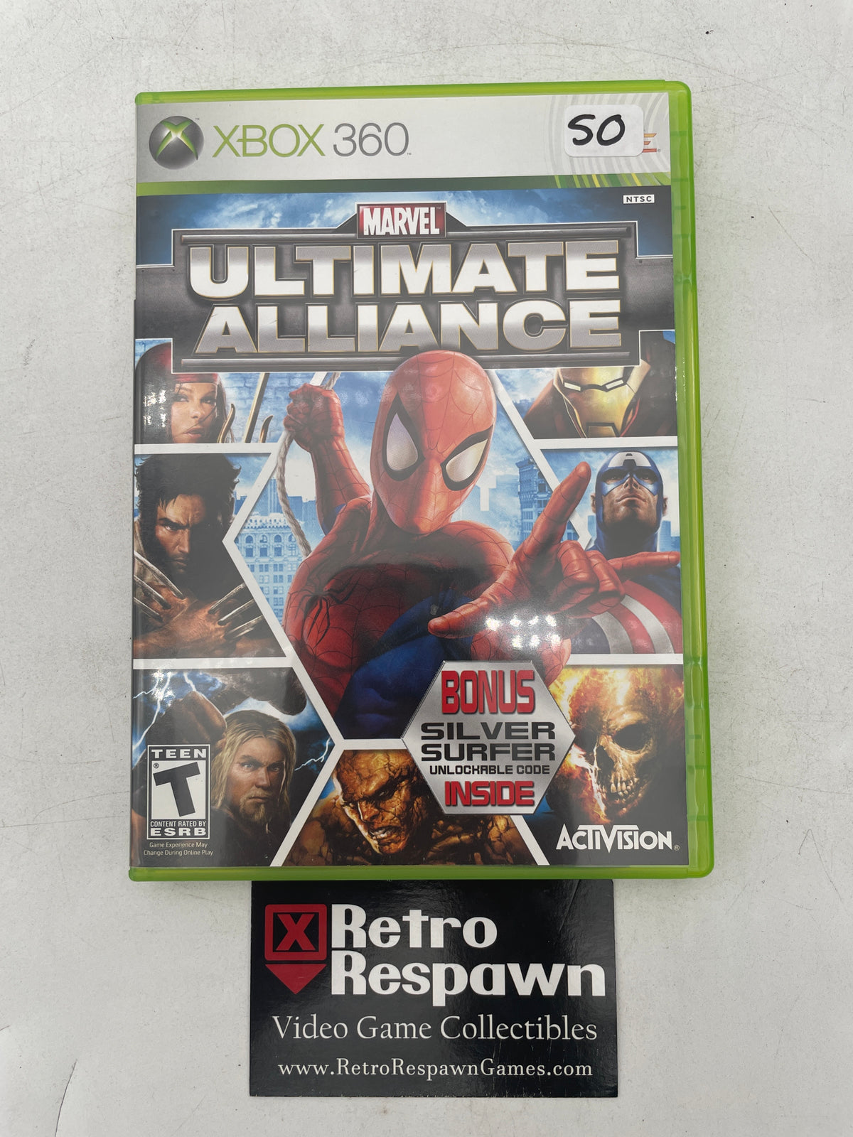 Marvel Ultimate Alliance - Xbox 360 (Complete)