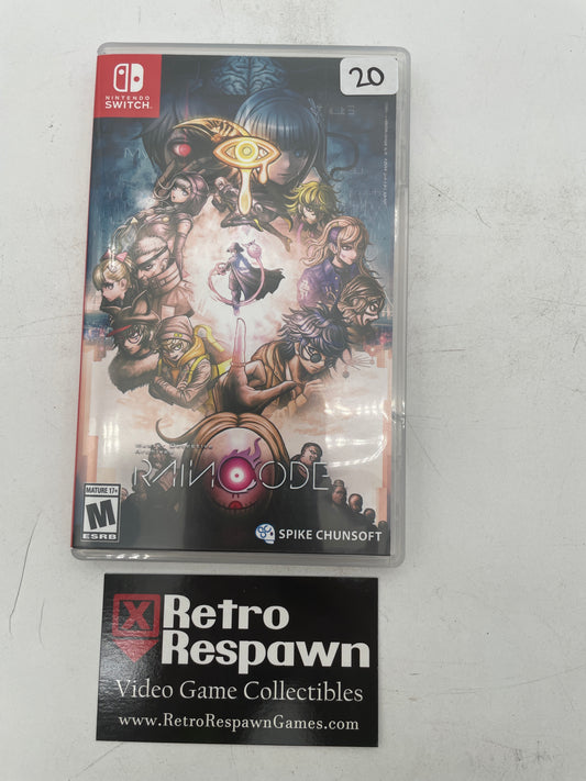 Master Detective Archives: RAIN CODE - Nintendo Switch (Complete)