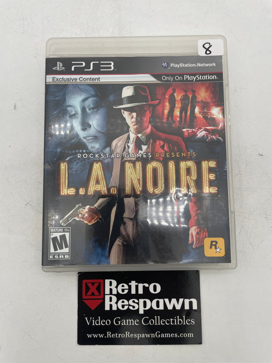 L.A. Noire - Playstation 3 (Complete)