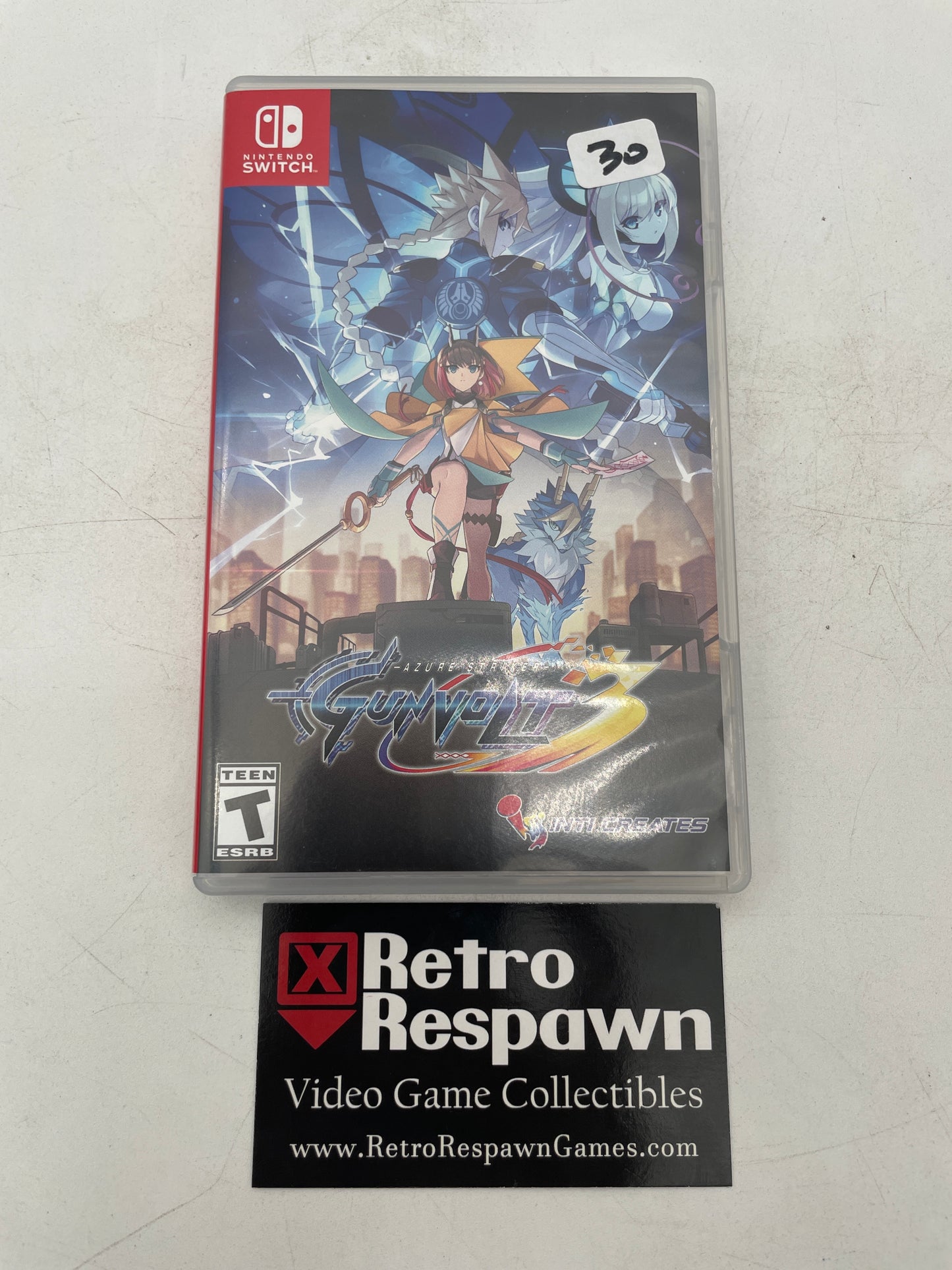 Azure Striker Gunvolt 3 - Nintendo Switch (Complete)