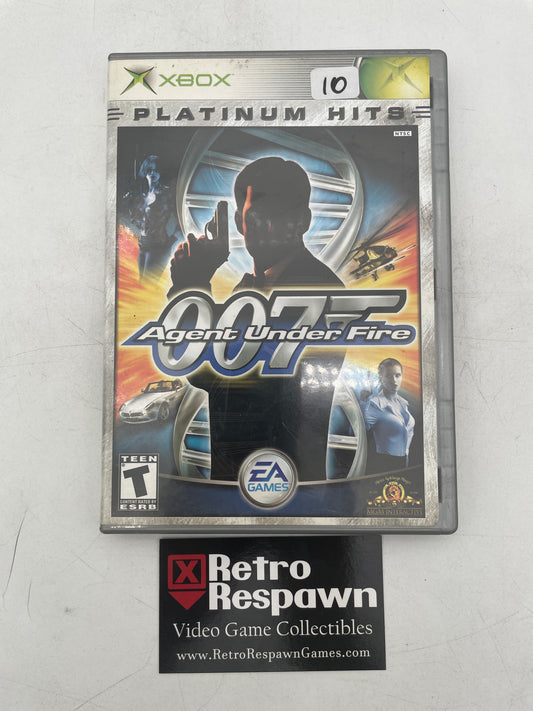 007 Agent Under Fire [Platinum Hits] - Xbox (Complete)
